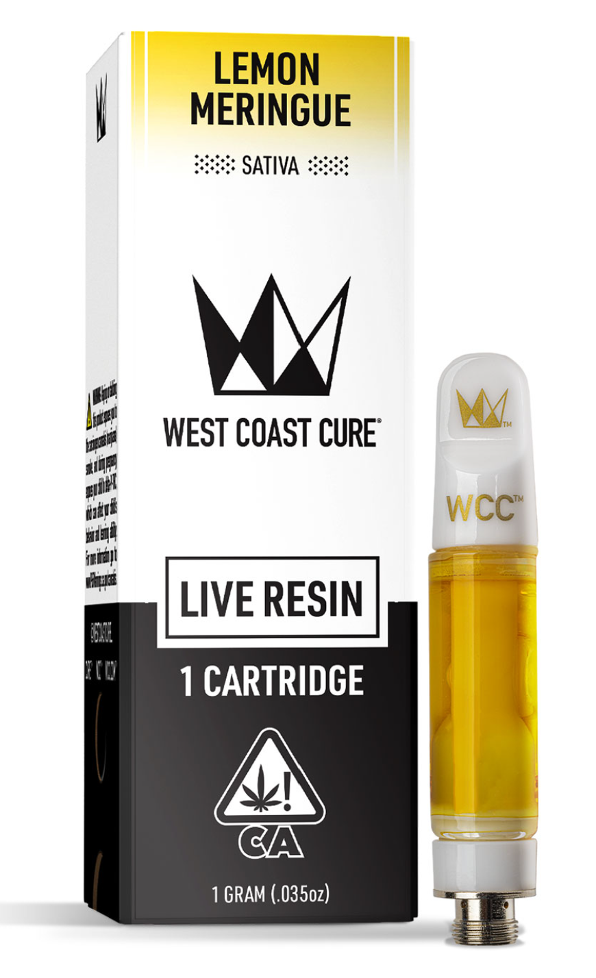 Lemon Meringue 1g Live Resin Cart